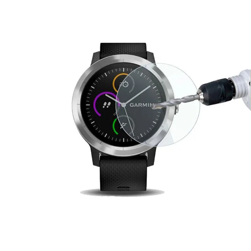 Pelindung Film Kaca Tempered untuk Jam Tangan Pintar Garmin Vivoactive 3 Elemen Vivoactive3/Cover Pelindung Layar Pelatih 3t