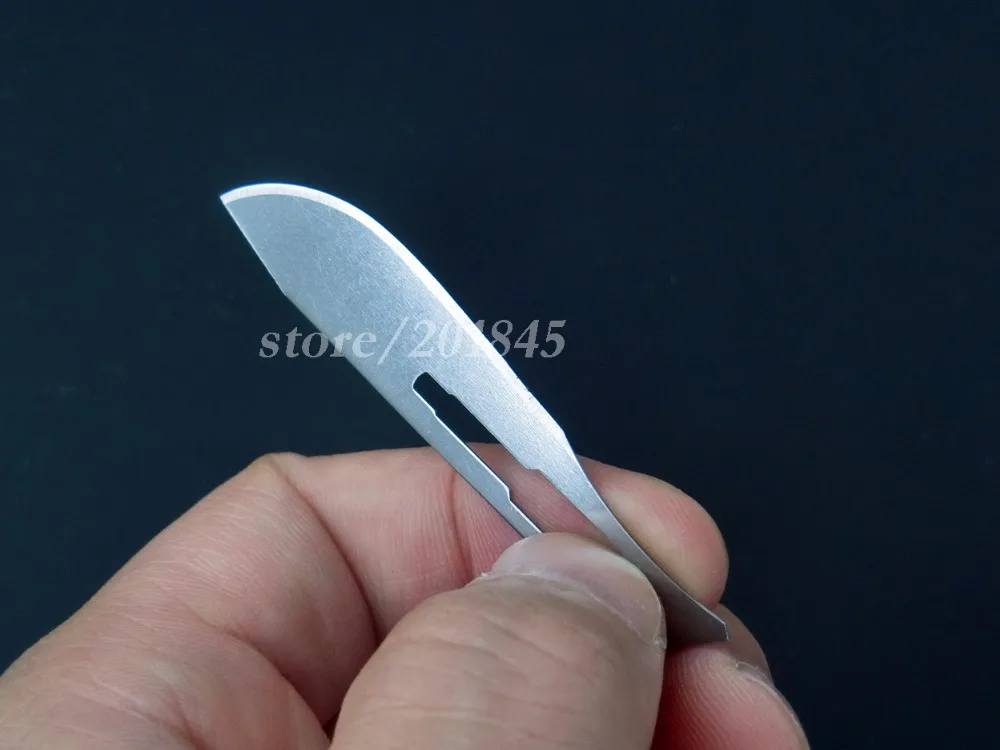 20Pcs/Pack 22# Surgical Knives Blades For 22 # Scalpel Use Carbon Steel To Replace Carving Live Tissue Blade