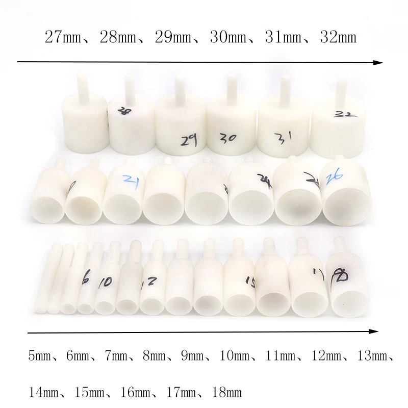 1Pcs ไนลอนเว้าดูดซ็อกเก็ตลูกปัดหลอดพลาสติกหัว Eye Hand เครื่องมือขัดสำหรับหยกลูกปัด Amber turquoise