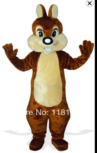 MASCOT Chipmunk Mascot costume custom fancy costume anime cosplay kits mascotte fancy dress carnival costume