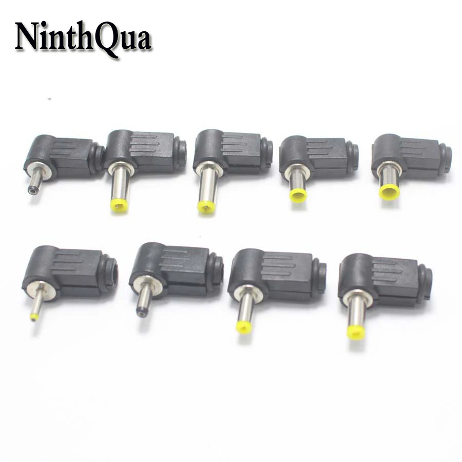 1pcs 5.5*2.5 2.5*2.1 4.8*1.7 4.0*1.7 3.5*1.35 3.5*1.1 2.5*0.7 5.0*3.0 6.5*4.4mm 90 Degrees DC Power Plug Welding Connetor