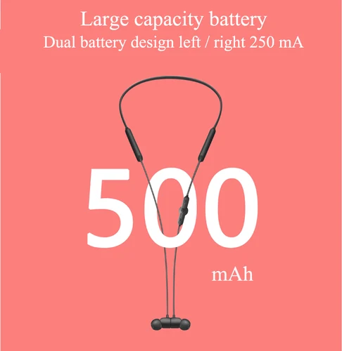 Imagen 2 del producto EARDECO-Auriculares deportivos inalámbricos con Bluetooth, cascos con micrófono, manos libres, graves pesados, banda para el cuello