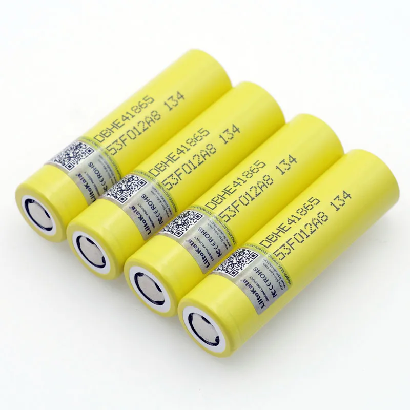 4 قطعة/الوحدة Liitokala جديد الأصلي HE4 2500mAh ليثيوم خط الطول البطارية 18650 3.7V الطاقة قابلة للشحن بطاريات