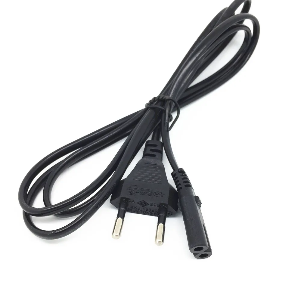 US /EU Plug 2-Prong AC Power Cord Cable Lead FOR Magnavox RCA Venturer DVD Player