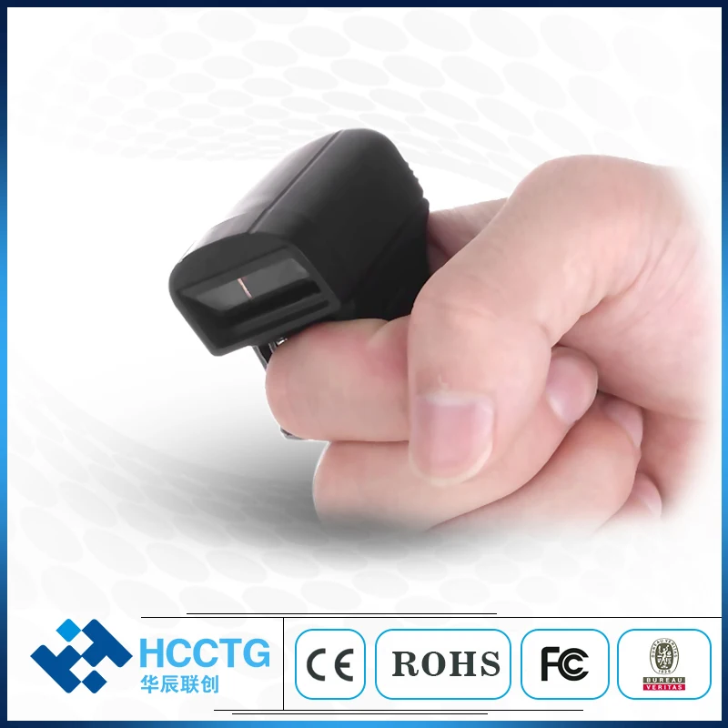 Hoge Scan Pro Mini Laser 1D Ring Bluetooth Bar Code Scanner Voor Data Collection HS-S02L