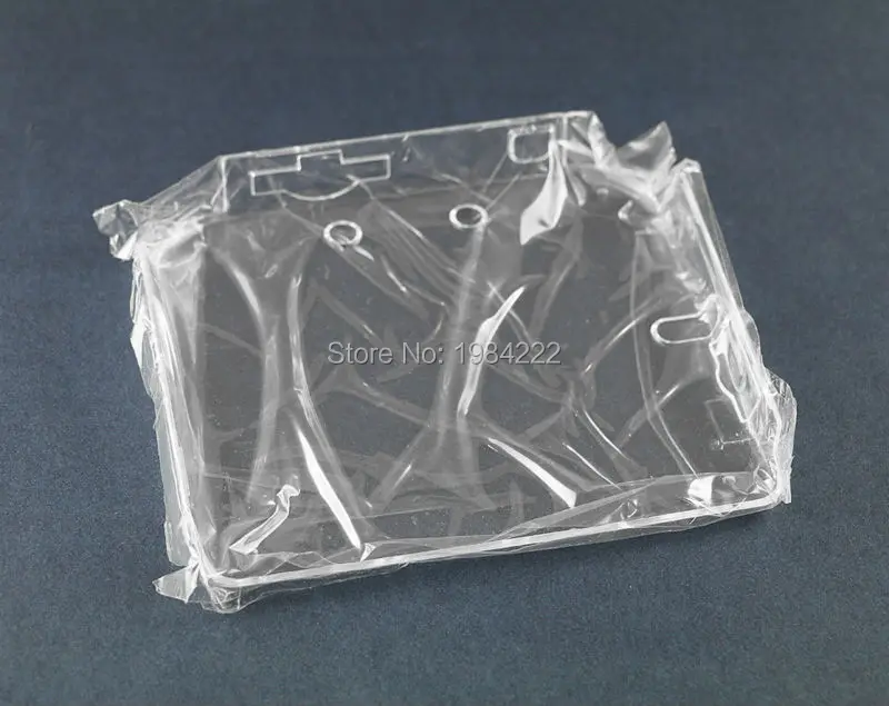 OCGAME-Coque de protection en plastique transparent pour console 2DS, étui en cristal de remplacement, 5 pièces/lot