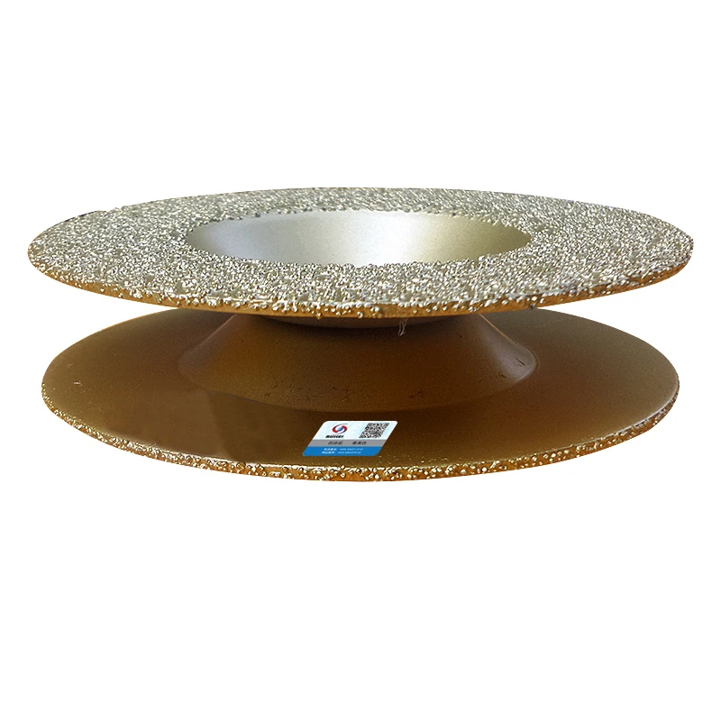 RIJILEI 110*16*1.8 Brazing Diamonds Grinding Disc Thickening Silicon Carbide Grinding Wheel Ceramic Grinding Disc MX38