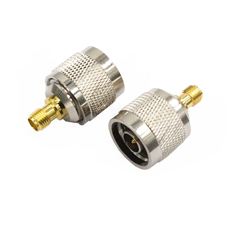 

20pcs x N Type Male Plug to SMA Female Jack RF Coaxial Adapter Connector Copper