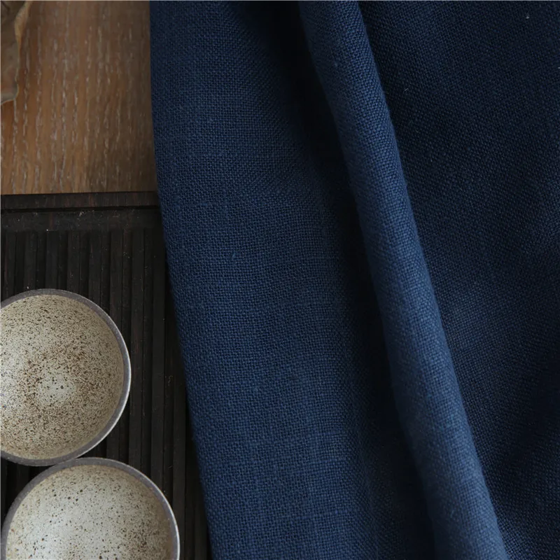 CITYINCITY Tulle Curtains for Living Room Modern solid Japan Faux Linen Window curtain For Bedroom Rideaux Customized ready made