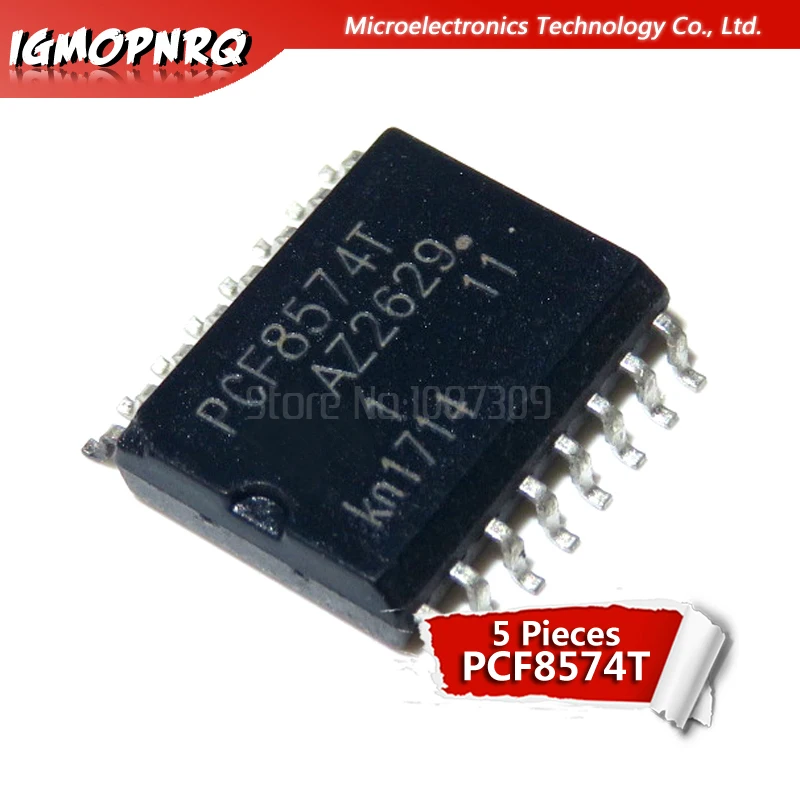 5PCS PCF8574T SOP16 PCF8574 SOP-16 PCF8574AT SOP SMD