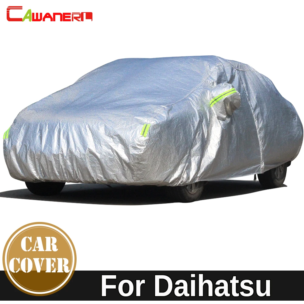 

Cawanerl Cotton Car Cover Waterproof Sun Snow Rain Protect Cover For Daihatsu Esse Materia Move Sirion Boon Sonica Terios Tanto