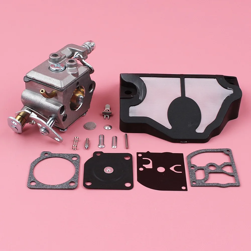 Carburetor Air Filter Carb Rebuild Repair Kit For Husqvarna 36 41 136 137 141 142 Chainsaw Spare Part Zama C1Q-W29E