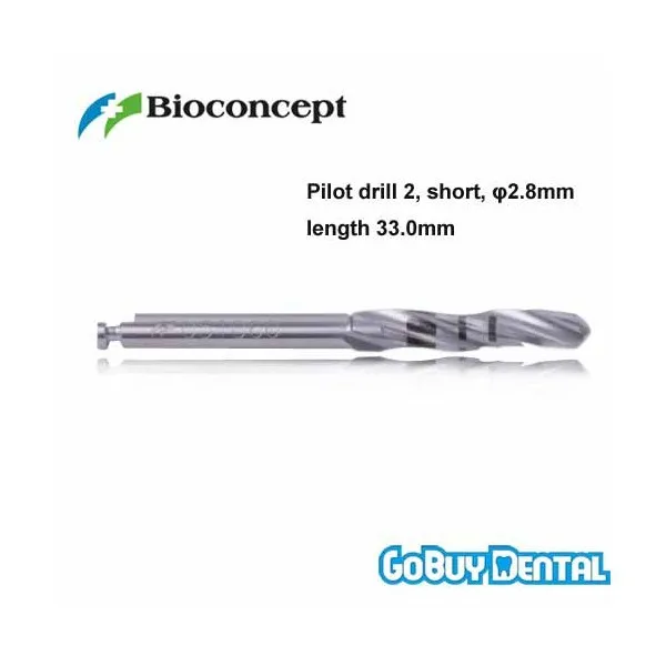 

Straumann Compatible Dental Implant Instruments Pilot drill 2,short,D2.8mm,L33.0 051060