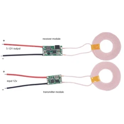 5V 2A prąd o dużym napięciu bezprzewodowy moduł zasilania moduł bezprzewodowej ładowarki nadajnik-odbiornik cewka ładowania moduł do telefonu