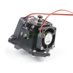 Injection Reprap Kossel Delta Effector full kit/set 1.75/3mm M3 V6 hotend Type Auto Leveler for Kossel 3D printer