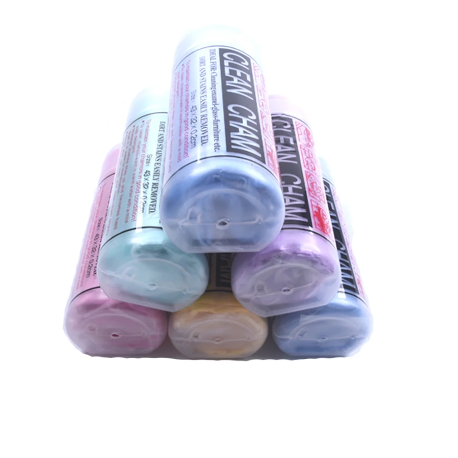 43*32*0.2CM Super Absorption Microfiber Car Care Towel Car Wash Cleaning PEVA Synthetic Suede Car Styling