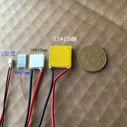 15*15MM 10*10MM 6*10MM 2.2*6.2MM TEC per micro-elettronica Mini tipo di refrigerazione a semiconduttore dispositivo di raffreddamento termoelettrico