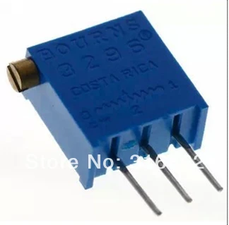 

20PCS/LOT Adjustable resistor 3296X-1 3296X 1K/2K/5K/10K/20K/25K/50K/100K/200K/500K/1M 100OHM 500R 200R