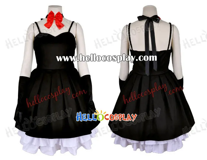 Silver Soul Cosplay Chapter 31 Cover Tsukuyo Black Dress H008