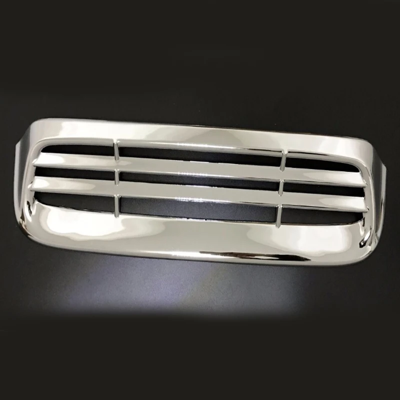

For Toyota Hilux Chrome Parts ABS Car Styling Hilux Accessories Small Hood Scoops Outlet Cover For toyota Hilux Vigo 2012 - 2014