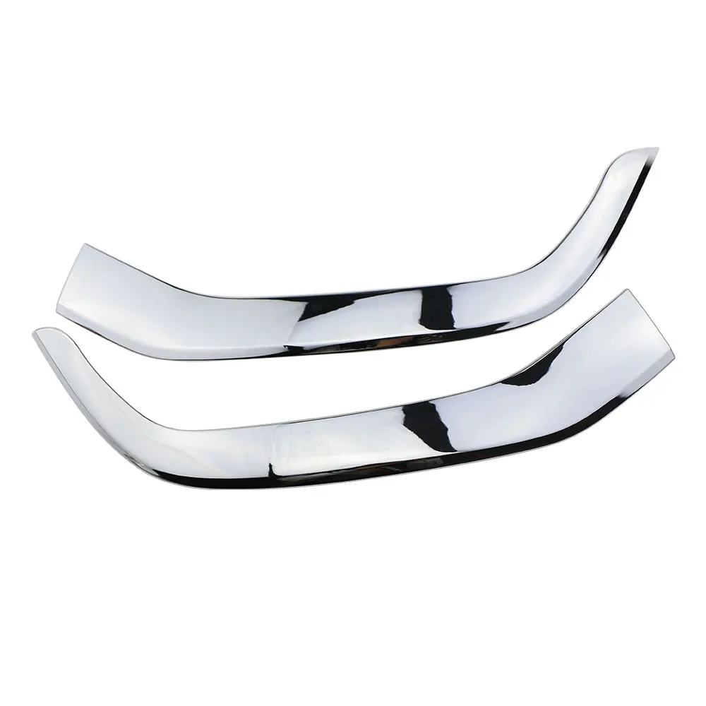 Carmilla Car ABS Chrome Front & Rear Fog Lamp Cover Sticker For Hyundai Tucson 2015 2016 Accessories