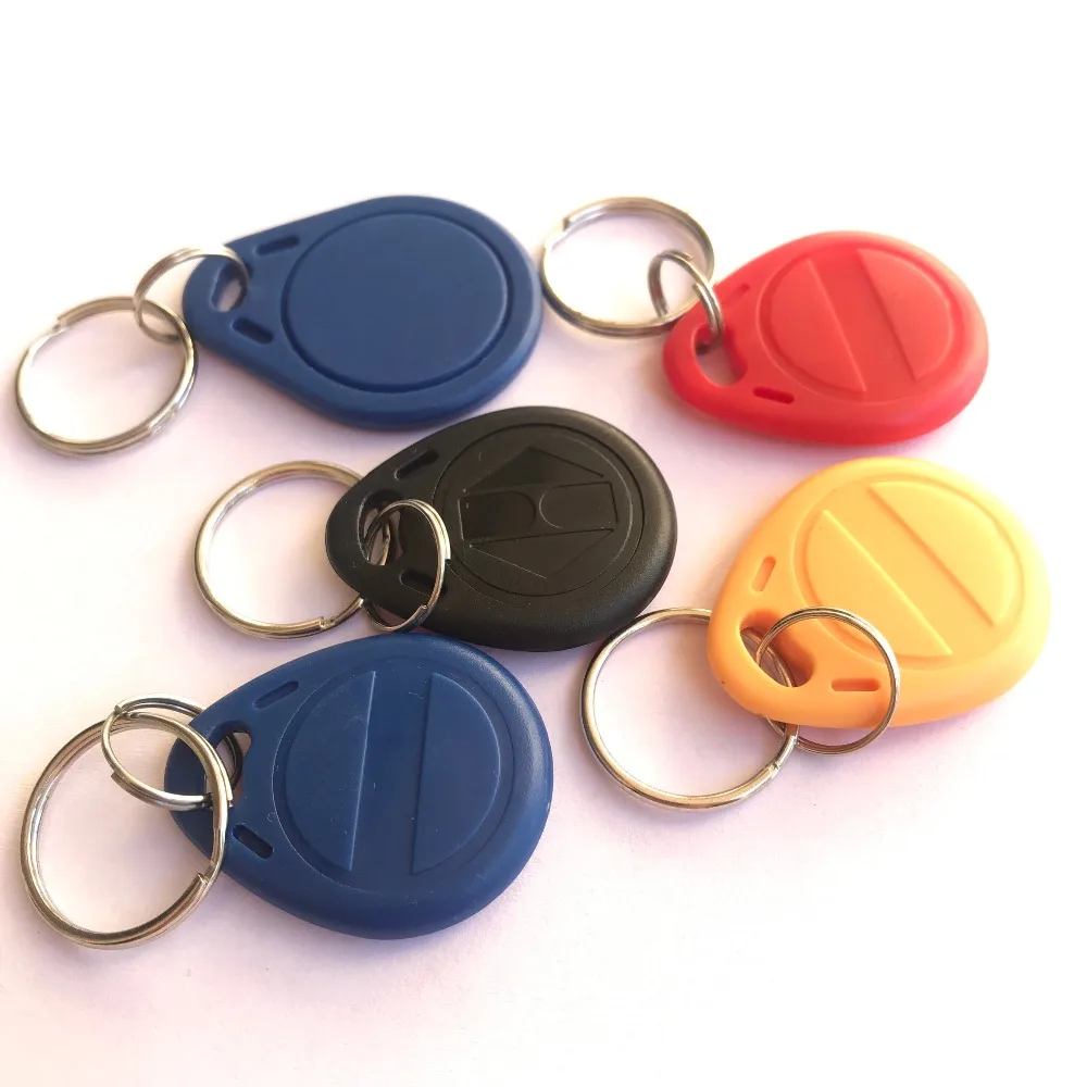 rfid rewritable 125khz overwrite T5577 Chip key fob (pack of 100)