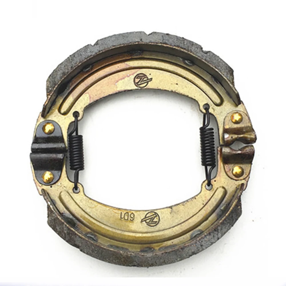 Brake Shoes with Spring Brake Pad Model 130  for many Electric Bike and Mopeds Tricycle