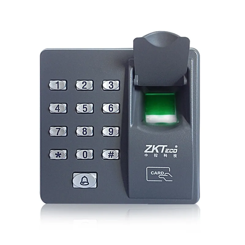 RFID Standalone Fingerprint Access Controller with 10pcs keychains 125KHz Door Controller Finger Lock For Home/Office/Apartment