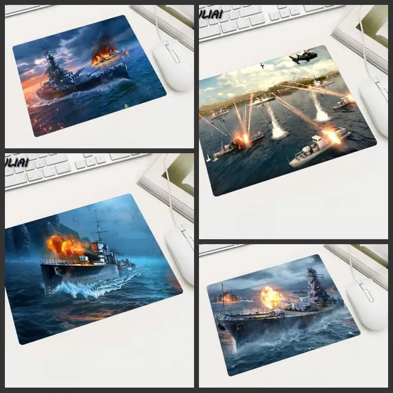 XGZ World of tank Game World of Warship Laser Mouse Pad Rubber Mat for Optical Mice Gaming Notebook PC Mats Gift Laptop