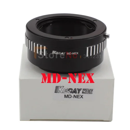 KECAY MD-NEX  Lens mount Adapter Ring Minolta MD MC Lens And for NEX E Mount body NEX5 NEX5N NEX7 NEX-C3 NEX-F3 NEX-5R NEX6