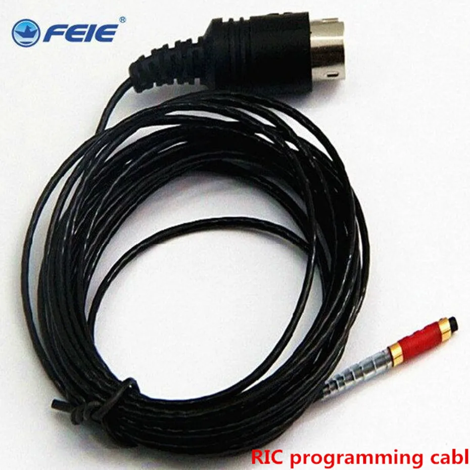 

Pro RIC Programmable Cable Hearing Aid Accessories Programming Wire for RIC Digital Hearing Aid Adjustment Programmer Connection