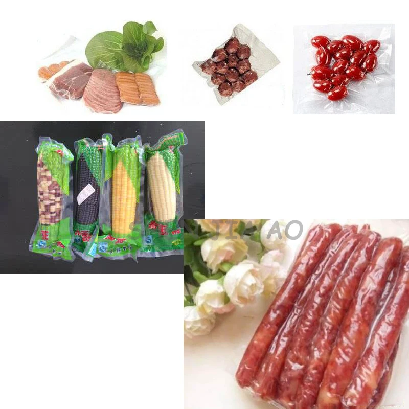 DZ-400-2D Automatic Vacuum sealer food vacuum packaging machine vacuum packager wet and dry dual-use vacuum sealing machine