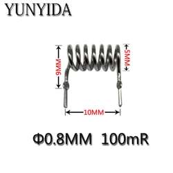 01-21 Constantaan Weerstand Bemonstering Weerstand Diameter 0.8Mm 100 Mohm Gevoel Weerstand 0.1 Ohm 100mr 20Pcs
