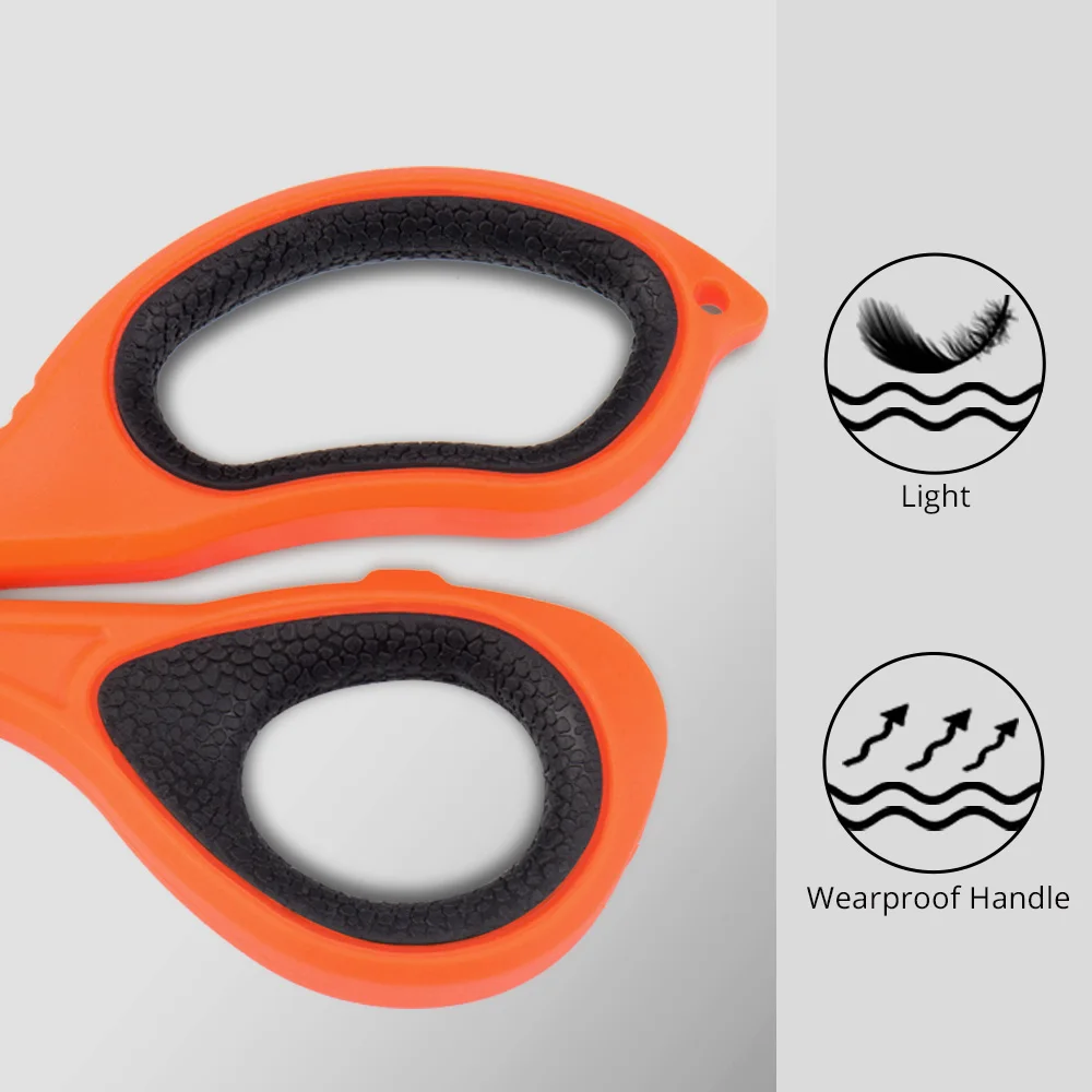 KastKing 3CR13 Japanese 420 Stainless Steel Braided Fishing Line Scissors Cutter Clipper Multifunctional Plier Fishing Tool
