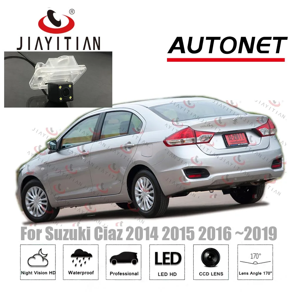 JIAYITIAN Rückansicht Kamera für Für Suzuki Ciaz 2014 2015 2016 2017 2018 2019 Nachtsicht CCD/Backup-Kamera /lizenz Platte kamera