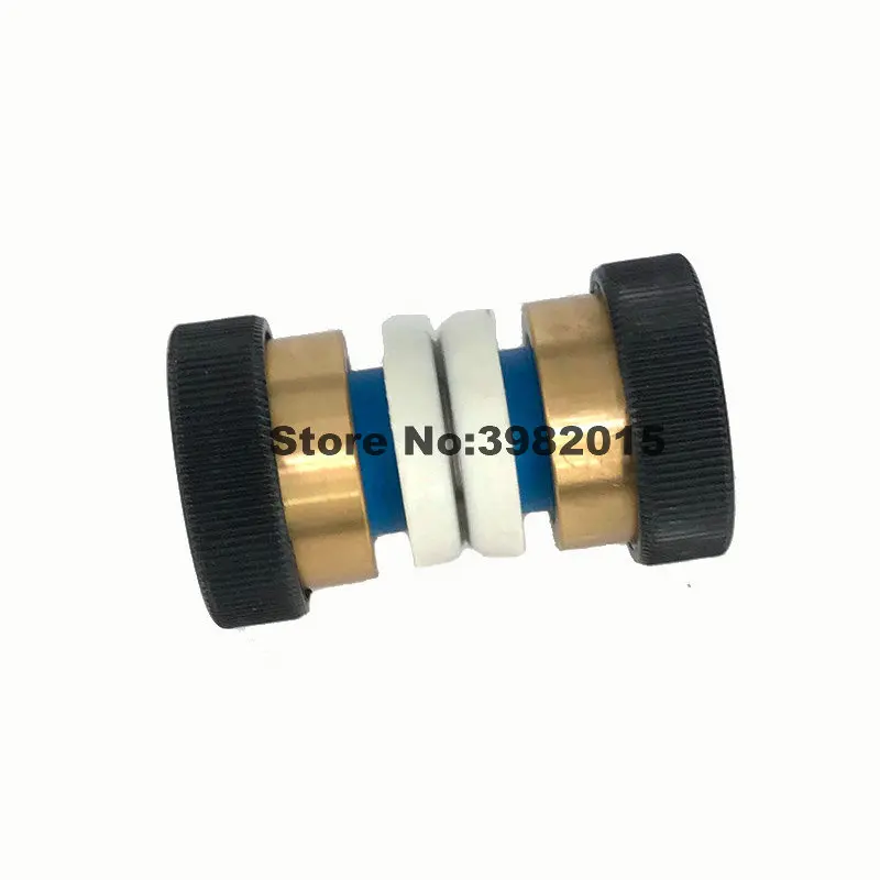 EDM Wire Cut Copper Pulley Roller 30-13-55mm Waterproof Complete Guide Wheel Brass Seat Assembly for WEDM Wire Cutting Machine