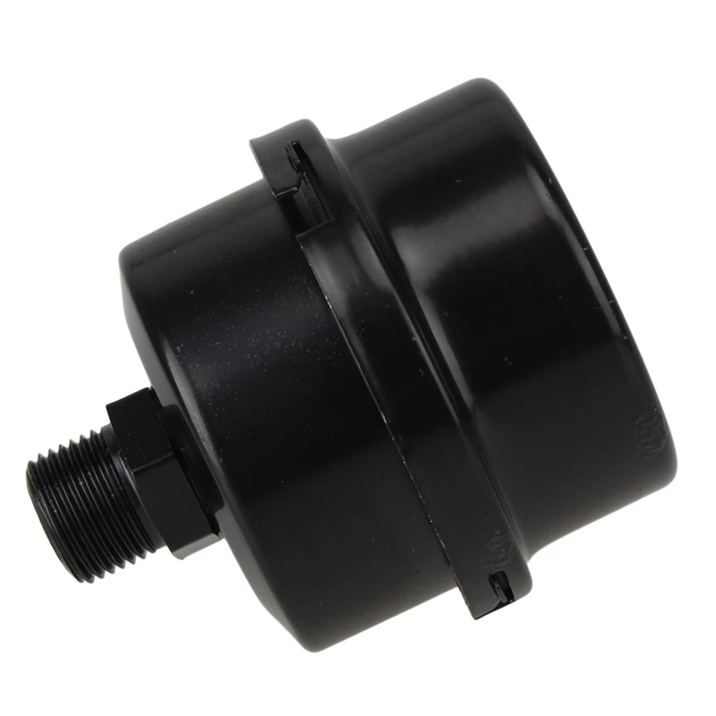 1Pcs Air Compressor Parts 16mm Male Thread Diameter Metal Air Intake Filter Muffler 3/8PT 16mm