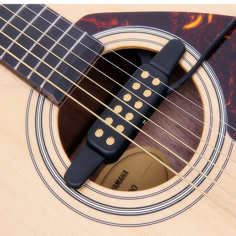 High Quality Acoustic Guitar Pickup, Sound Hole, Classical Pickup, Connect Amplifier, Musical Instruments