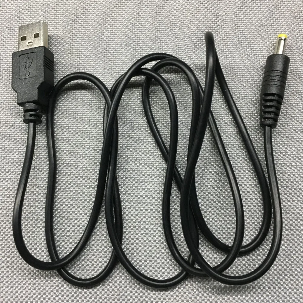 FZQWEG USB A to DC 5V 4.0mm/1.7mm Power Adapter Cable Lead 80cm Charger replacement fit for Sony PSP1000 PSP2000 PSP 3000