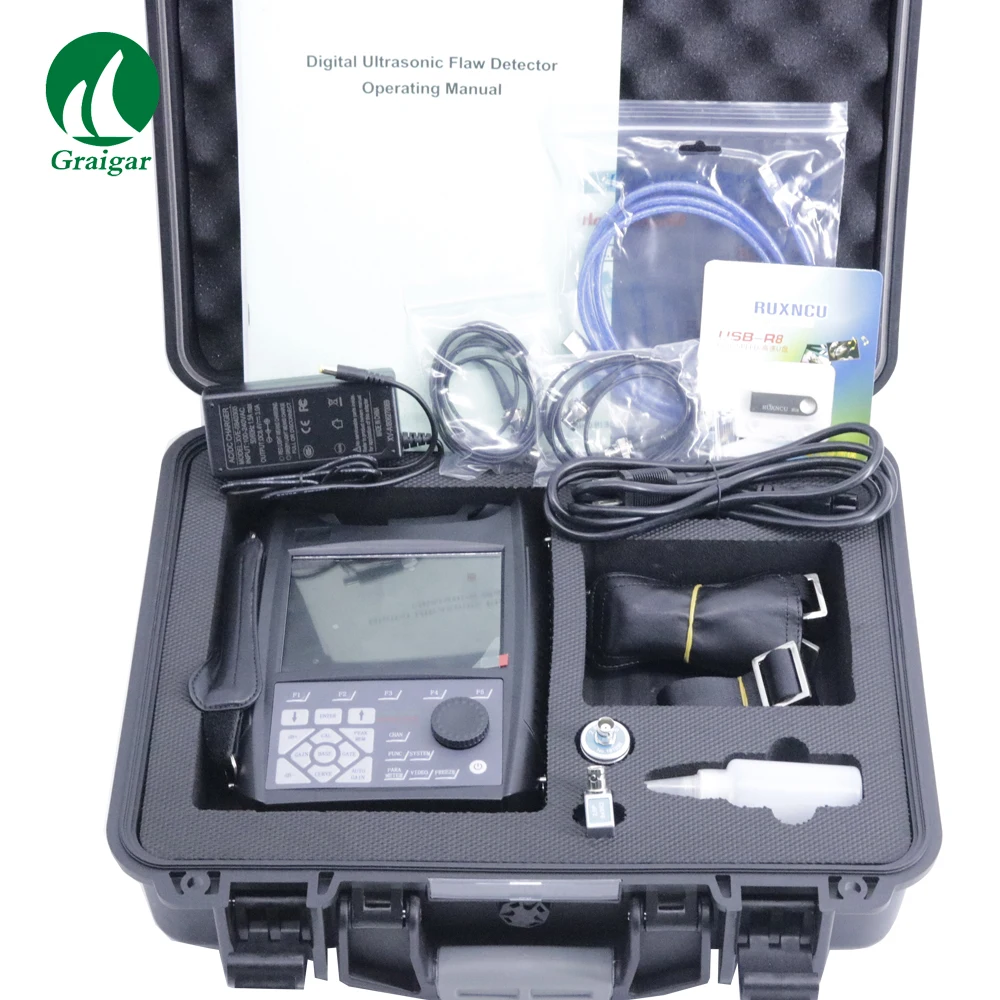 Digital Ultrasonic Flaw Detector SUB100 Defectoscope 5.7inch TFT LCD Scanning Range 0 To 10000Mm