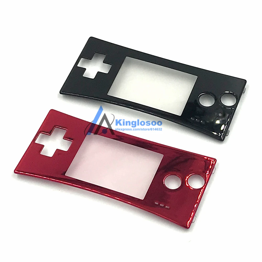 Substituição do escudo dianteiro para gameboy micro capa de placa frontal para acessórios de habitação gbm