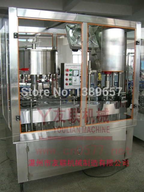 Línea de llenado de líquidos de botellas, para agua, zumo, bebida (BF-2000)