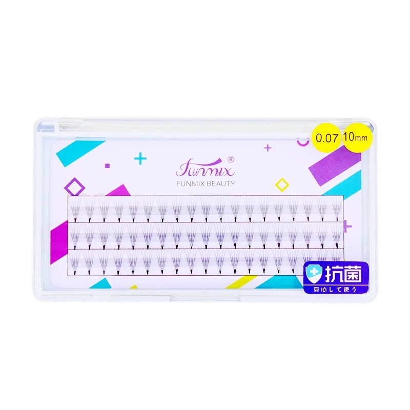 2018 Cao Cấp 5D Mở Rộng Lông Mi Chồn Knots Miễn Phí Cụm Lashes Eye Cilios Posticos Tự Nhiên Màu Đen Lông Mi Giả Công Cụ Trang Điểm