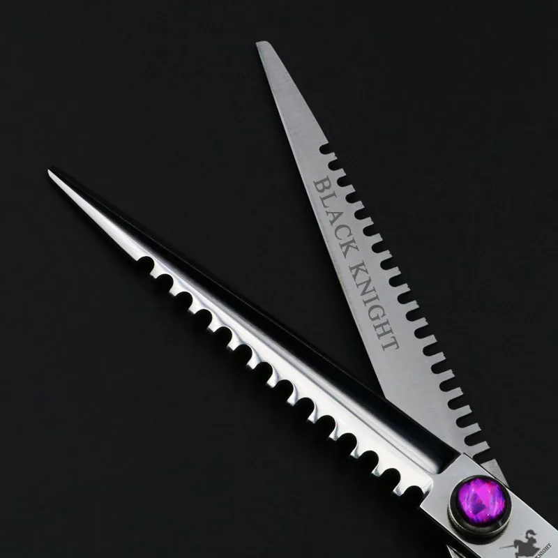 7 Inch Pet Scissors Dog Cat Grooming Professional Barber Hair Cutting Scissors & Pet Shears Beauty Purple gem model