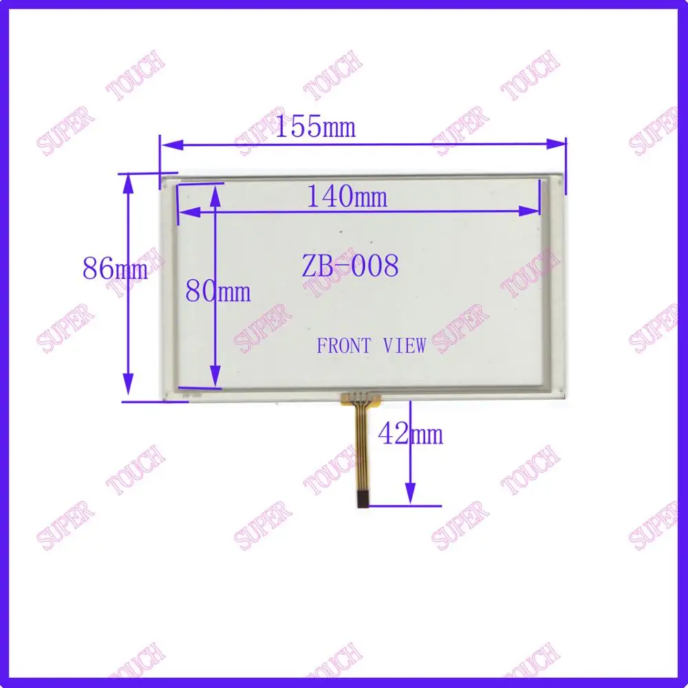 

Huayang 6.2 Inch Touch Screen car navigation screen DVD four line eight line