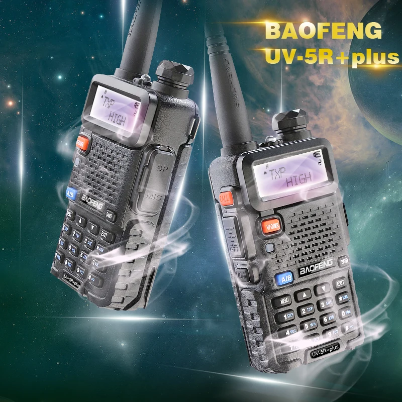 

2PCS/LOT New Arrival Long Range 8W/4W/1W Triple Output Selectable Interphone Baofeng UV-5R plus Free Headset