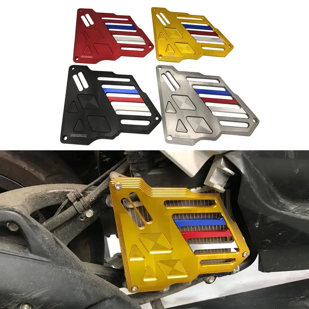 

Motorcycle CNC Aluminum Water Tank Radiator Cover Modified Accessories For YAMAHA NVX 155 125 AEROX 155 125 NMAX 155 2015-2019