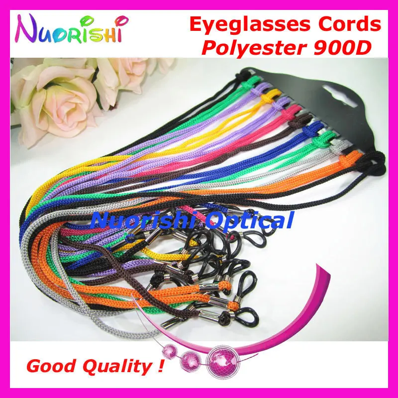 12/60/120pcs Good Quality Polyester 900D Sunglass Eyewear Eyeglass Glasses Braided Cord String Lanyard free shipping L715