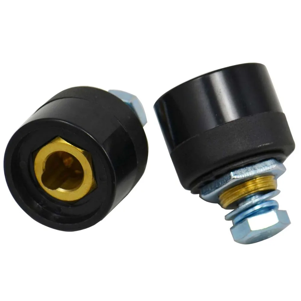 2pcs Quick FITTINGสไตล์ยูโรสายเชื่อมต่อซ็อกเก็ตDKZ35-50 เครื่องเชื่อม