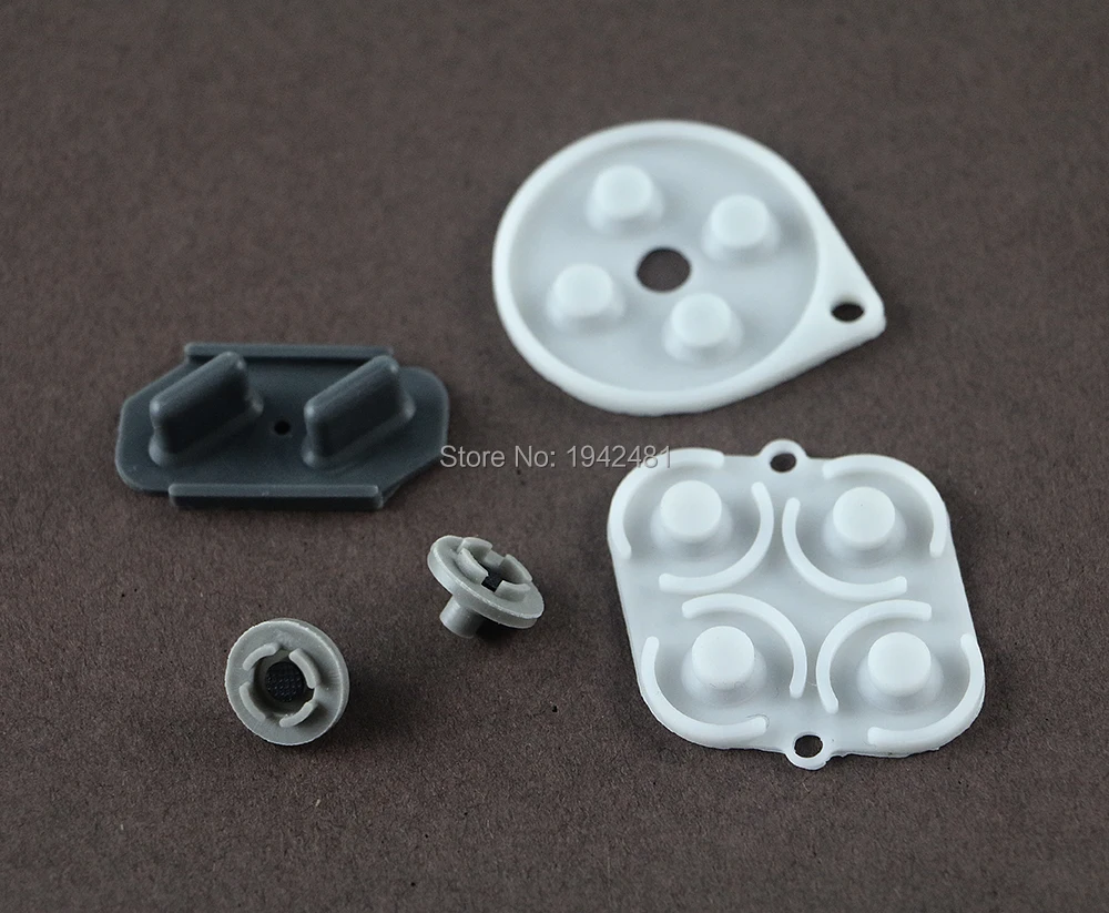 2 juegos de almohadillas de goma conductoras para controlador de repuesto SNES Super NES Nintendo de alta calidad